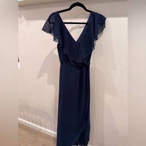 Flowy Navy Dress